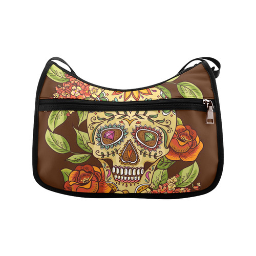 sugar skull Crossbody Bags (Model 1616)