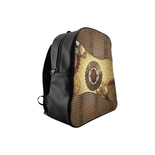 Steampunk, the noble design School Backpack (Model 1601)(Small)