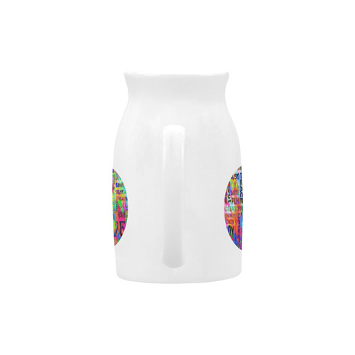 Flower Power - WORDS OF THE SPIRIT WAY Milk Cup (Large) 450ml