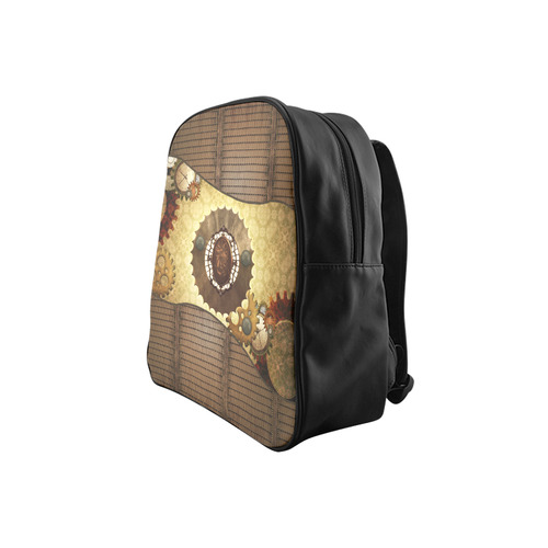 Steampunk, the noble design School Backpack (Model 1601)(Small)