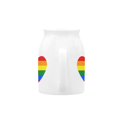 Gay Pride Rainbow Flag Stripes Milk Cup (Small) 300ml