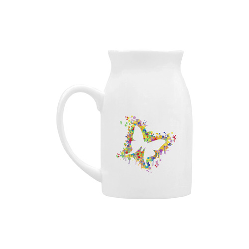 Dancing Butterfly Splash Milk Cup (Large) 450ml