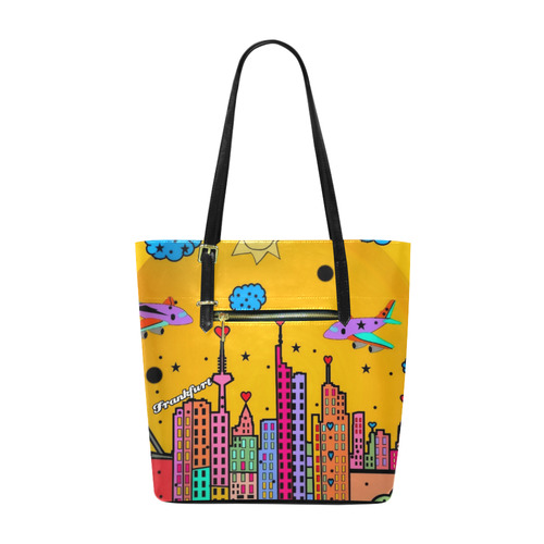 Frankfurt by Nico Bielow Euramerican Tote Bag/Small (Model 1655)