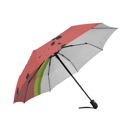 Abstract Watermelon Auto-Foldable Umbrella (Model U04)