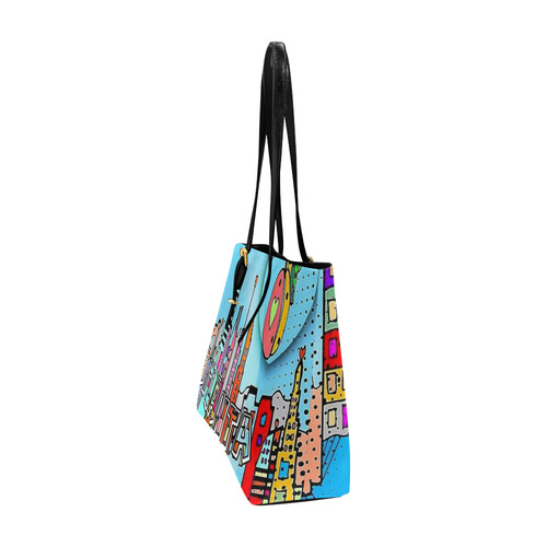 Atlanta by Nico Bielow Euramerican Tote Bag/Large (Model 1656)