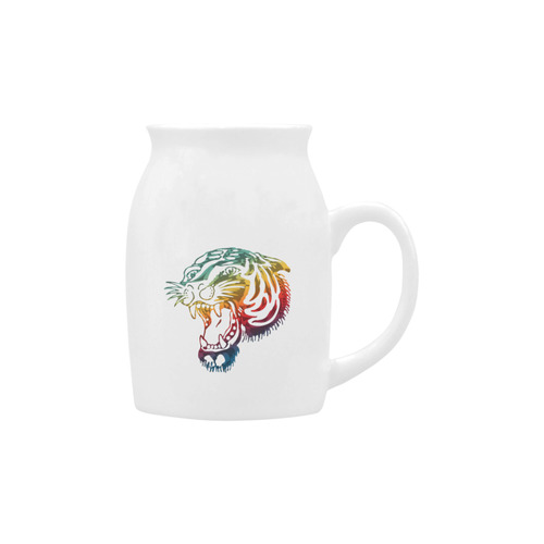 Roaring Tiger Tattoo colored Milk Cup (Small) 300ml