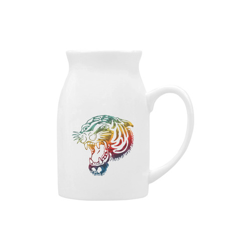 Roaring Tiger Tattoo colored Milk Cup (Large) 450ml