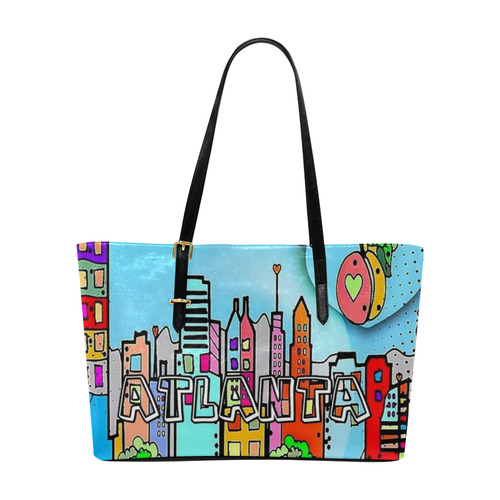 Atlanta by Nico Bielow Euramerican Tote Bag/Large (Model 1656)