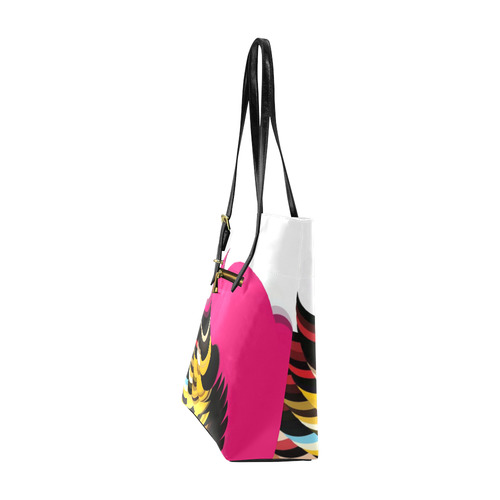Pink Pattern by Artdream Euramerican Tote Bag/Small (Model 1655)