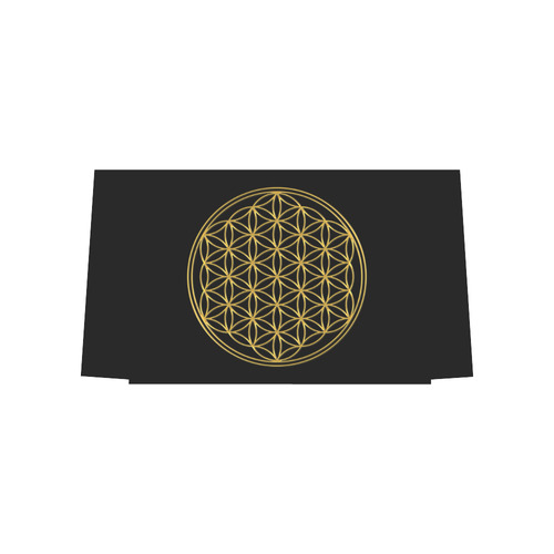 FLOWER OF LIFE gold Euramerican Tote Bag/Large (Model 1656)