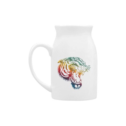 Roaring Tiger Tattoo colored Milk Cup (Large) 450ml