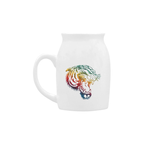 Roaring Tiger Tattoo colored Milk Cup (Small) 300ml