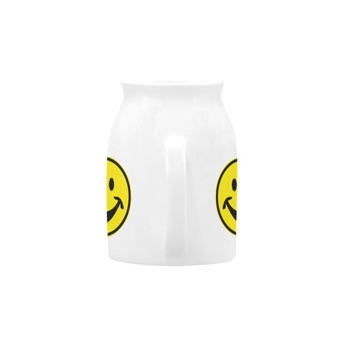 Funny yellow SMILEY for happy people Milk Cup (Small) 300ml