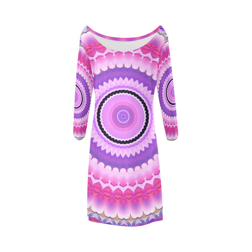 Freshness Energy Mandala Bateau A-Line Skirt (D21)