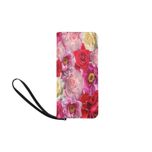 Bed Of Roses Women's Clutch Purse (Model 1637)