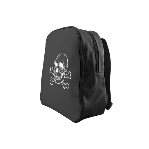 Skull 816 (Halloween) School Backpack (Model 1601)(Small)