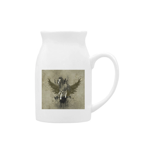 Wild horse with wings Milk Cup (Large) 450ml