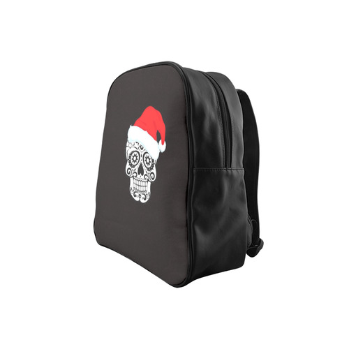 christmas skull 2 School Backpack (Model 1601)(Small)