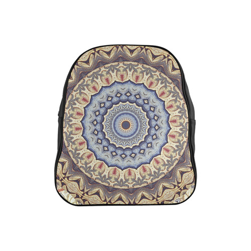 Soft and Warm Mandala School Backpack (Model 1601)(Small)