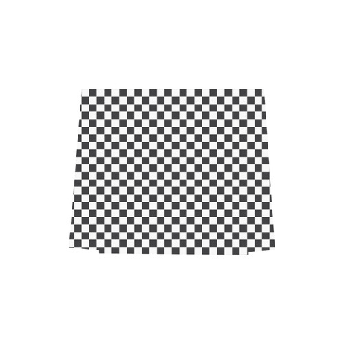 RACING / CHESS SQUARES pattern - black Euramerican Tote Bag/Small (Model 1655)