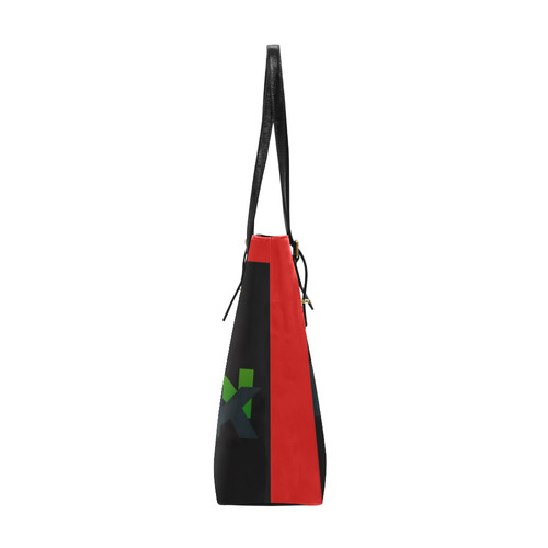 Red Black and green Euramerican Tote Bag/Small (Model 1655)