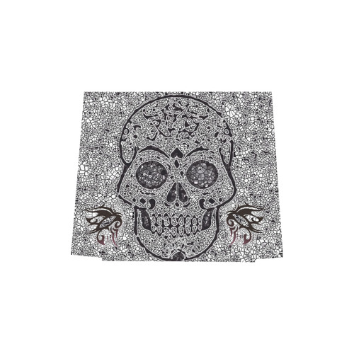 Mosaic Skull Euramerican Tote Bag/Small (Model 1655)