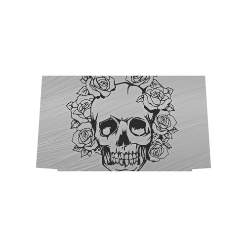 skull with roses Euramerican Tote Bag/Large (Model 1656)