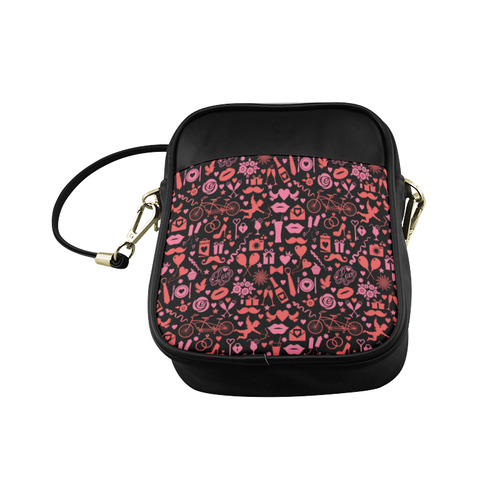 Pink Love Sling Bag (Model 1627)