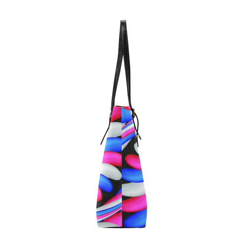 Candy Stripes Fractal Art Euramerican Tote Bag/Small (Model 1655)