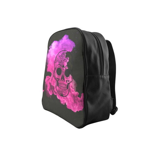 smoky skull C School Backpack (Model 1601)(Small)