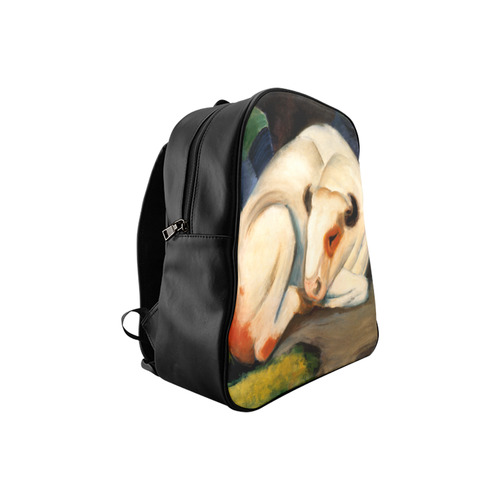 The Bull by Franz Marc School Backpack (Model 1601)(Small)