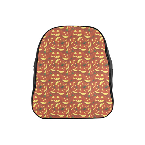 halloween pumpkins School Backpack (Model 1601)(Small)