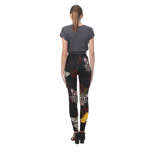 SuperBATural Cassandra Women's Leggings (Model L01)