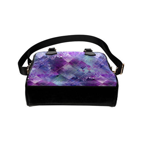 Marbleized Amethyst Shoulder Handbag (Model 1634)