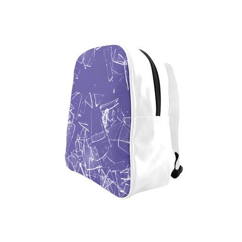 broken glass School Backpack (Model 1601)(Small)