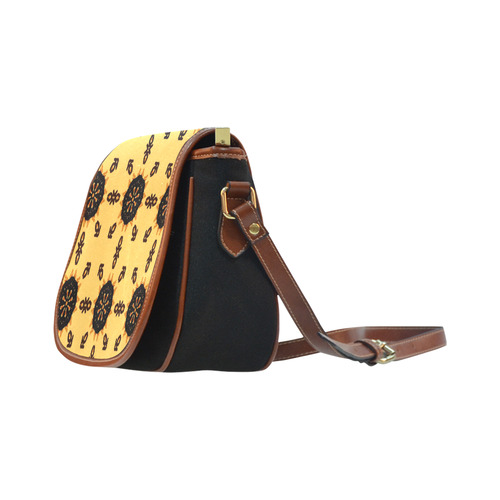 Zappy Mandala Saddle Bag/Small (Model 1649)(Flap Customization)