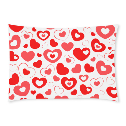 Deep Love Custom Rectangle Pillow Case 20x30 (One Side)