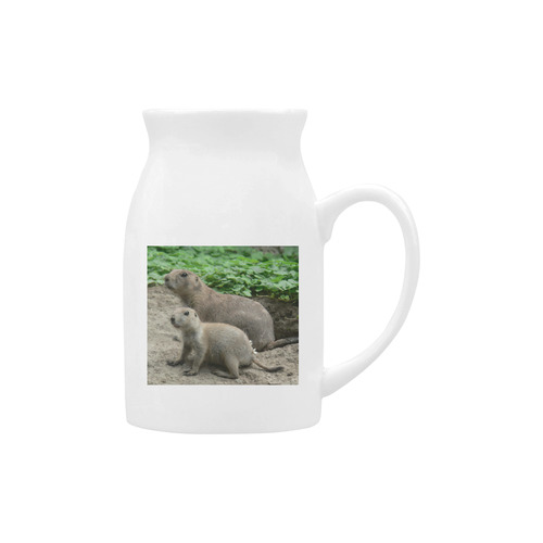 prairie dogs 04 Milk Cup (Large) 450ml
