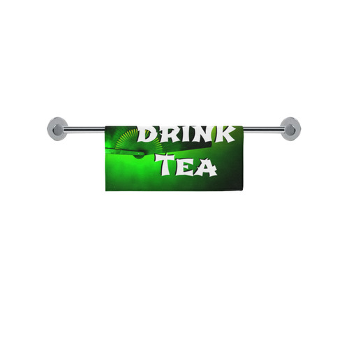 keep calm and drink green tea Square Towel 13“x13”