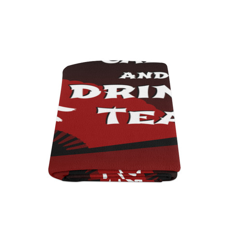keep calm drink tea - asia edition Blanket 58"x80"