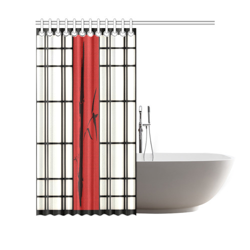 Shoji - Bamboo Shower Curtain 69"x70"