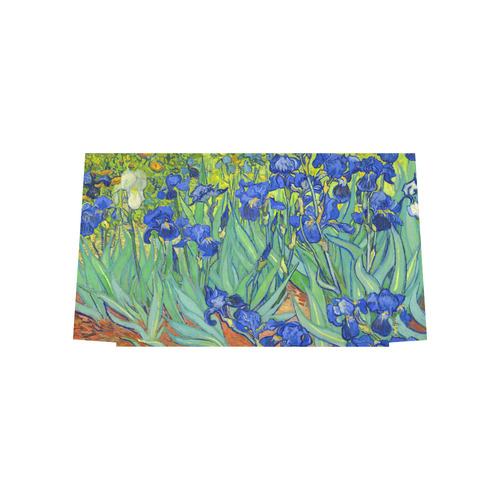 Van Gogh Irises Fine Floral Art Euramerican Tote Bag/Large (Model 1656)