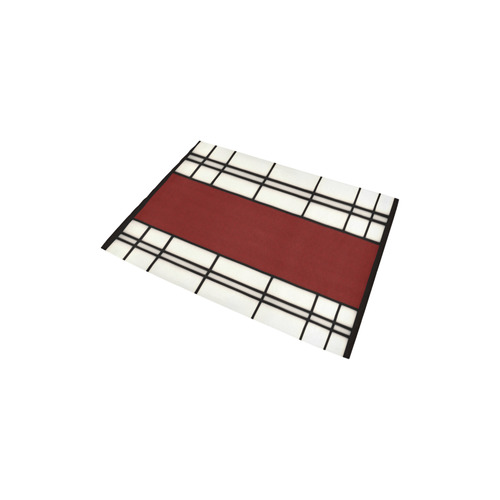 Shoji - red Area Rug 2'7"x 1'8‘’