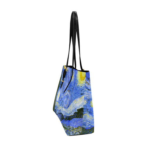 Van Gogh Starry Night Euramerican Tote Bag/Large (Model 1656)