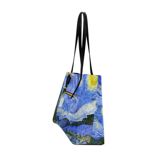 Van Gogh Starry Night Euramerican Tote Bag/Large (Model 1656)