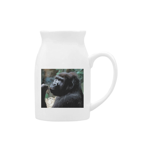 animal art studio 16516 Gorilla Milk Cup (Large) 450ml