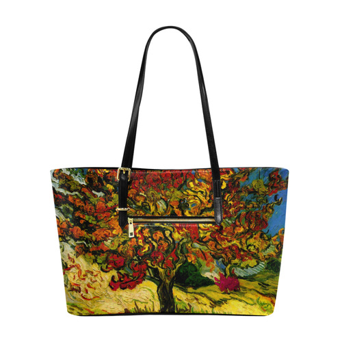 Van Gogh Mulberry Tree Euramerican Tote Bag/Large (Model 1656)