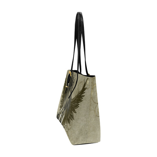 Wild horse with wings Euramerican Tote Bag/Large (Model 1656)