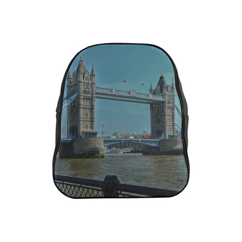 The Tower Bridge of London School Backpack (Model 1601)(Small)