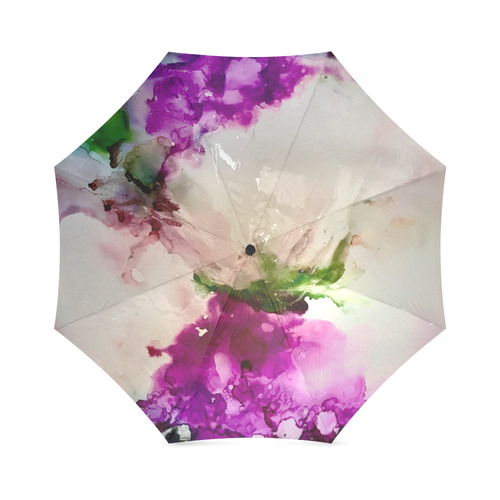 Raining Pink Foldable Umbrella (Model U01)